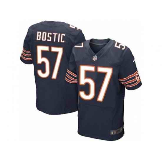 Nike Chicago Bears 57 Jon Bostic Blue Elite NFL Jersey